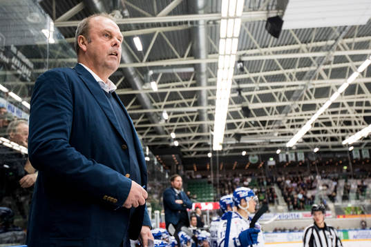 Leksands tränare Per-Erik Johnsson
