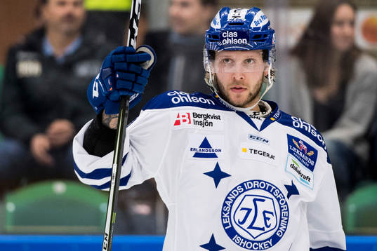 Leksands Alexander Ytterell jublar