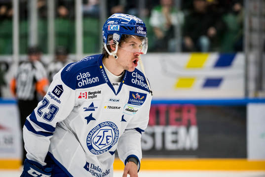 Leksands Sondre Olden blöder