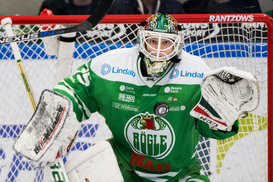 Rögles målvakt Oscar Dansk