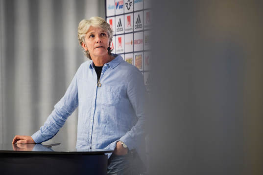 Sveriges förbundskapten Pia Sundhage