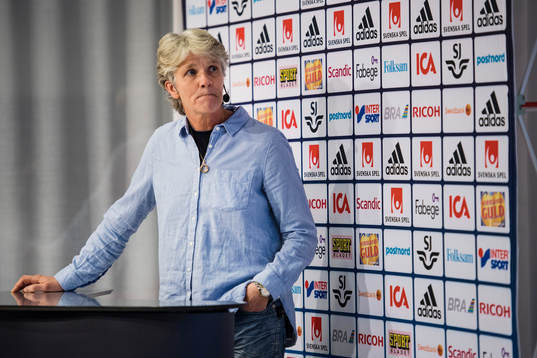 Sveriges förbundskapten Pia Sundhage