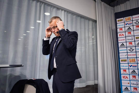 Sveriges förbundskapten Janne Andersson