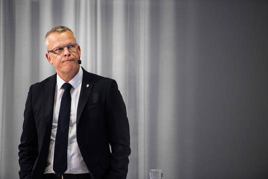 Sveriges förbundskapten Janne Andersson