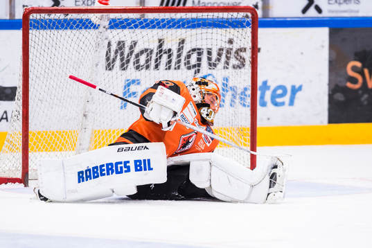 Karlskronas målvakt Johan Holmqvist
