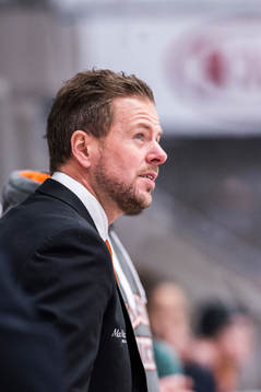 Karlskronas assisterande tränare Mikael Aaro