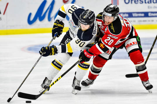 s Ted Brithén och Malmö Redhawks Erik Forssell