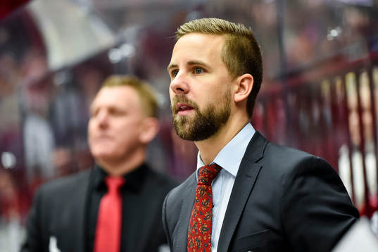 Malmö Redhawks tränare Viktor Stråhle