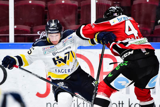 s Andreas Borgman och Malmö Redhawks Noah Welch