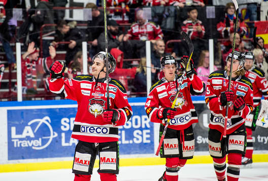 Malmö Redhawks Nils Andersson jublar