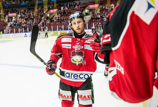 Malmö Redhawks Ilari Filppula jublar