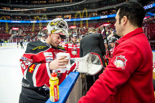 Malmö Redhawks målvakt Oscar Alsenfelt
