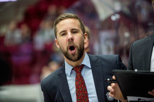 Malmö Redhawks tränare  Vikttor Stråhle