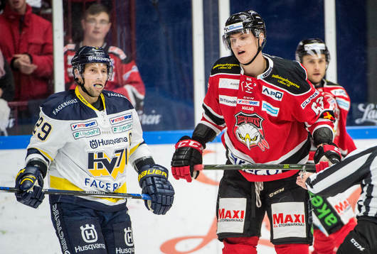 s Chris Abbott och Malmö Redhawks Fredrik Händemark