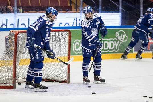 Leksands Rickard Hugg och Emil Bemström
