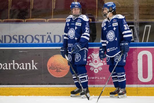 Leksands Rickard Hugg och Emil Bemström