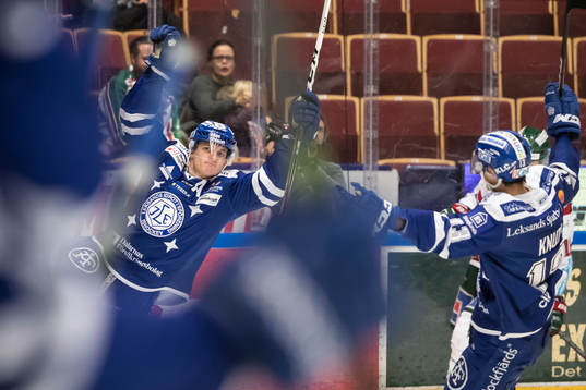 Leksands Martin Karlsson jublar