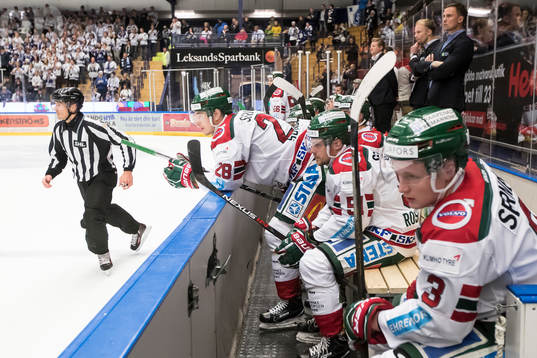 Frölundas Carl Grundström Mats Rosseli Olsen Johan