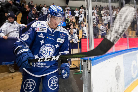 Leksands Tobias Forsberg utsedd till matchenskrigare i