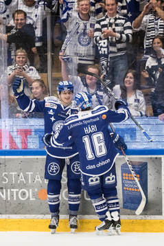 Leksands Martin Karlsson jublar