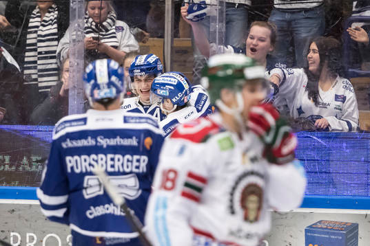 Leksands Martin Karlsson jublar