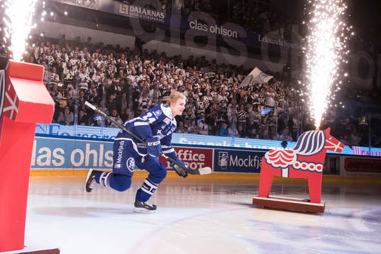 i ishockeymatchen i SHL mellan Leksand och Frölunda