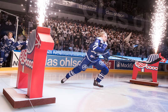 i ishockeymatchen i SHL mellan Leksand och Frölunda
