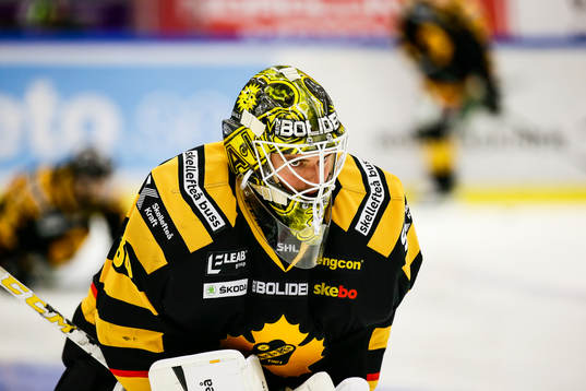 Skellefteås målvakt Gustaf Lindvall