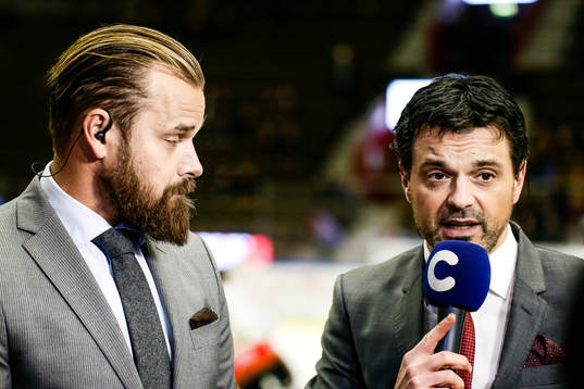 Cmores expert Sanny Lindström och Tommy Åström