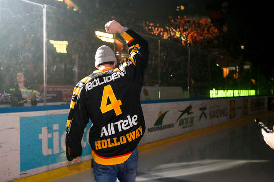 Skellefteås Bud Holloway hälsade välkommen tillbaka