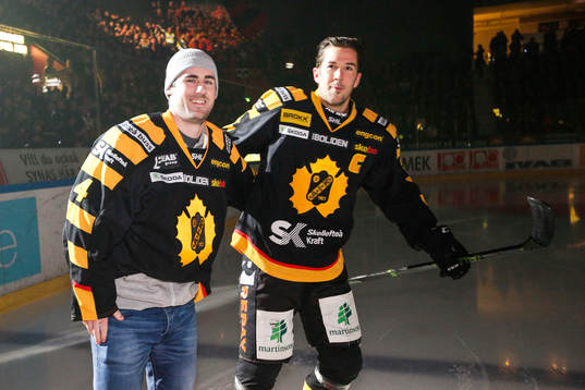 Skellefteås Bud Holloway hälsade välkommen tillbaka