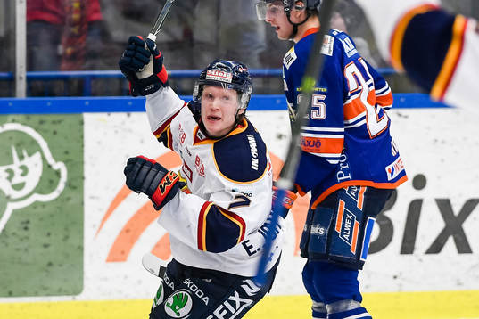 Djurgårdens David Bernhardt jublar