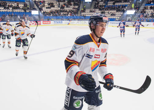 Djurgårdens David Bernhardt jublar