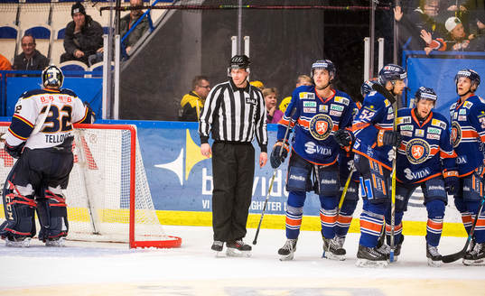Djurgårdens målvakt Mikael Tellqvist deppar medans