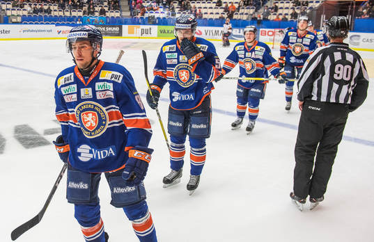 Växjös Robert Rosén har gjort 4-1 målet