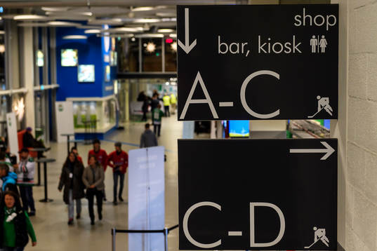 Interiör Lindab Arena