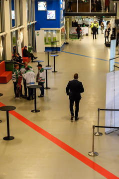 Interiör Lindab Arena