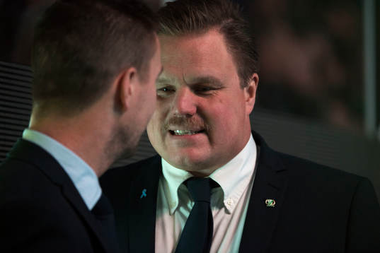 Färjestads Tränare Leif Carlsson