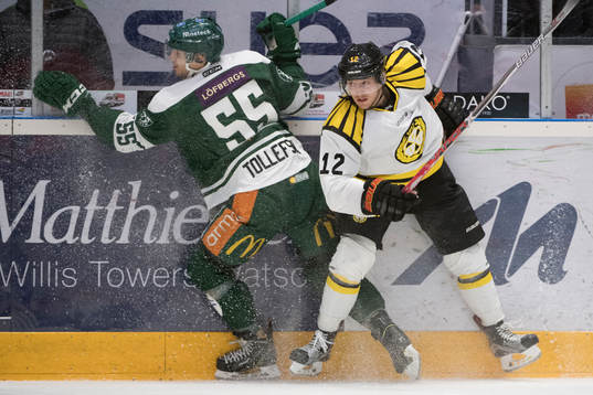 Färjestads Ole-Kristian Tollefsen och Brynäs Gustaf