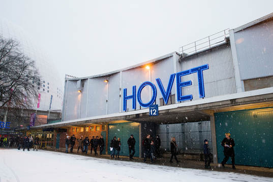 Exteriör av Hovet