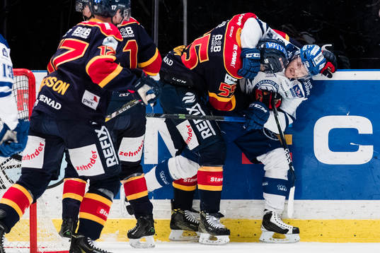 Djurgårdens Alexander Urbom i bråk med Leksands Johan