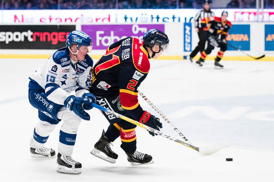 Leksands Johan Porsberger jagar Djurgårdens Jonathan