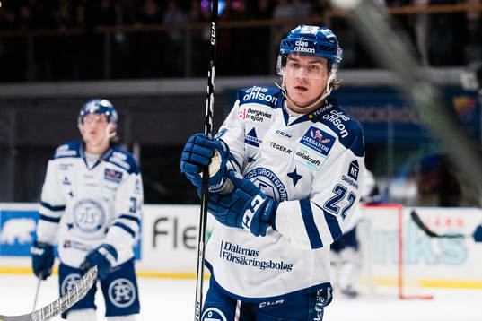 Leksands Martin Grönberg ser deppig ut