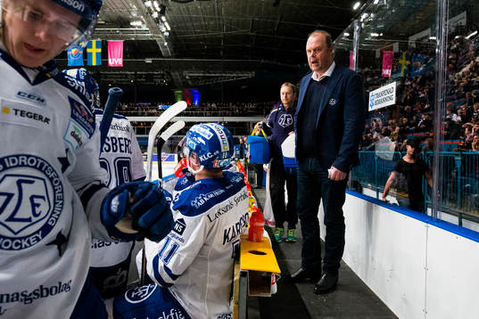Leksands tränare Per-Erik Johnsson