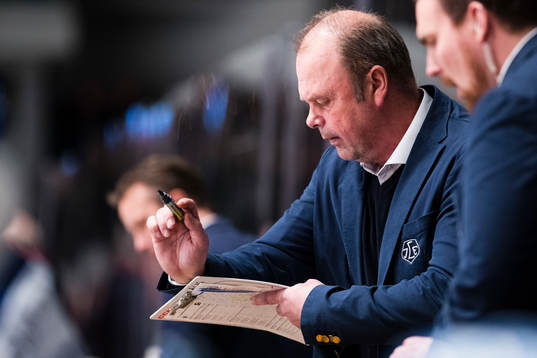 Leksands tränare Per-Erik Johnsson