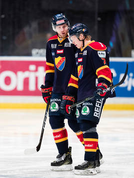 Djurgårdens Alexander Urbom och Emil Johansson