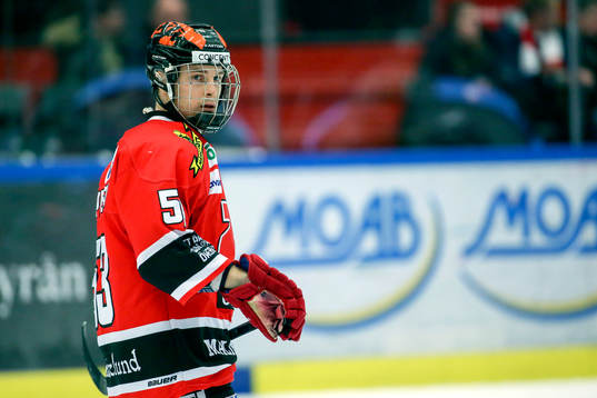 Örebros Bobbo Petersson deppar