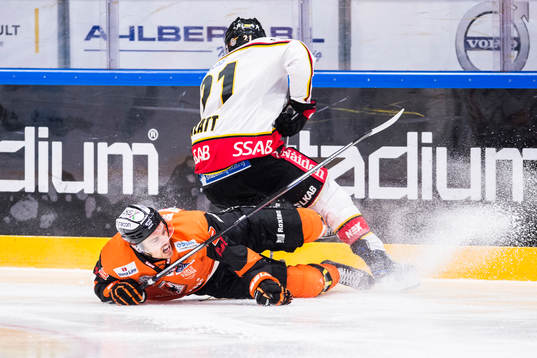 Karlskronas Robin Gartner  och Luleås Bill Sweatt