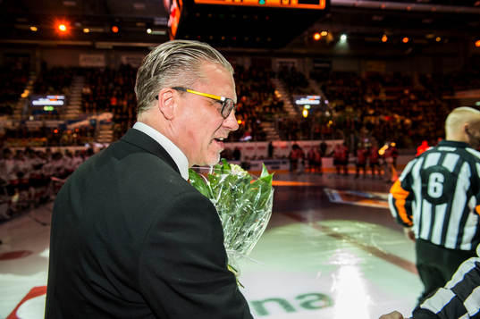 Karlskronas tränare Per Hånberg fick utmärkelse från