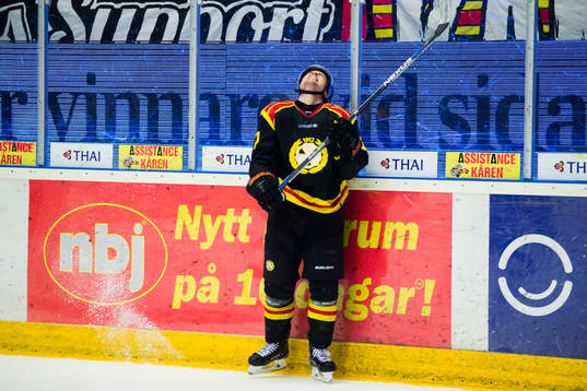 Brynäs Pathrik Westerholm deppar